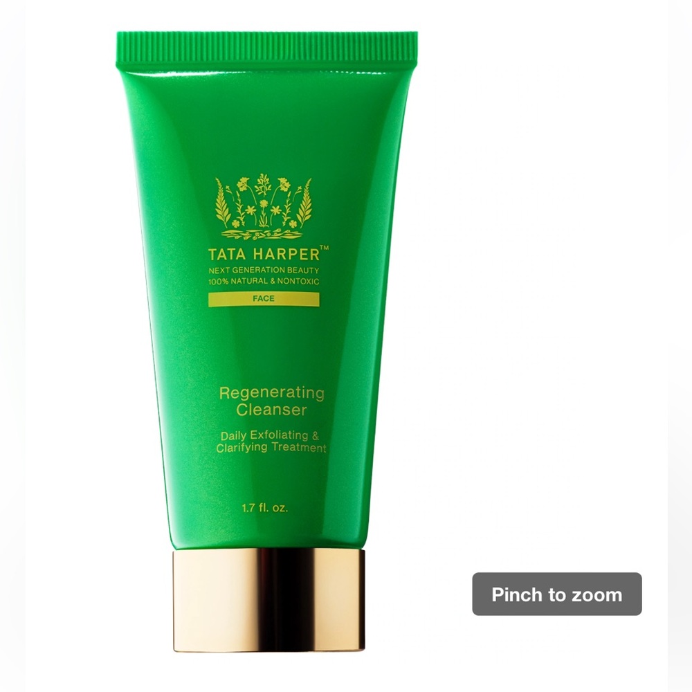 Tata Harper Regenerating Cleanser Daily Exfoliating Treatment Green Box New - Picture 2 of 6